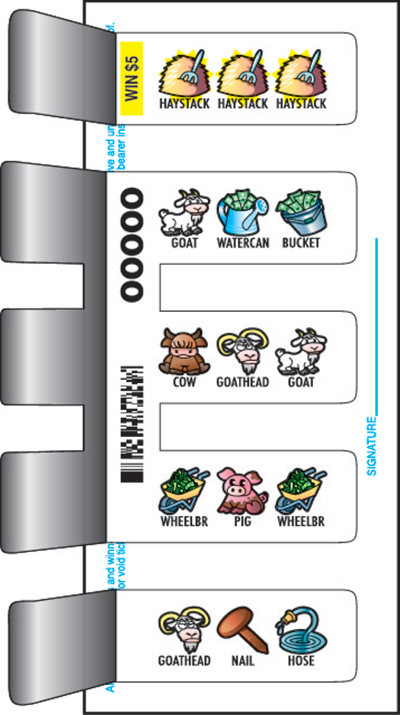 Goatload of Cash ticket