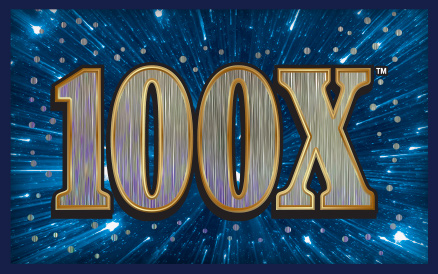 100X