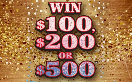 WIN $100, $200 OR $500 instant game from Michigan Lottery