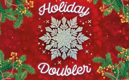 HOLIDAY DOUBLER instant game from Michigan Lottery