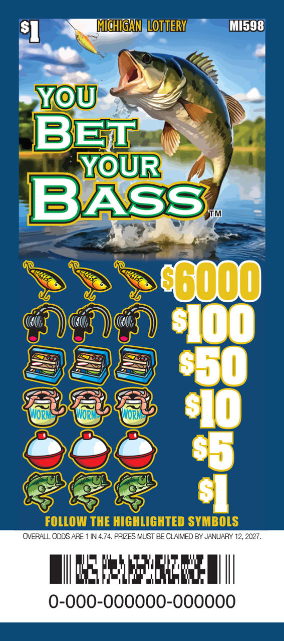 You Bet Your Bass ticket