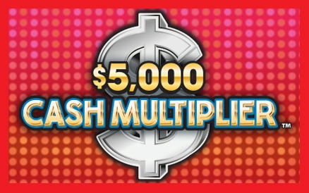 $5,000 CASH MULTIPLIER instant game from Michigan Lottery