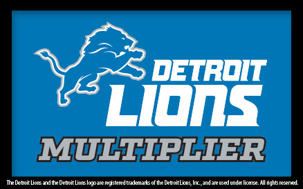 Detroit Lions Multiplier