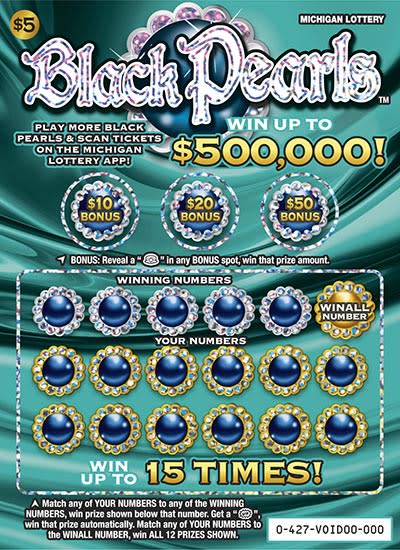 BLACK PEARLS - Michigan Lottery