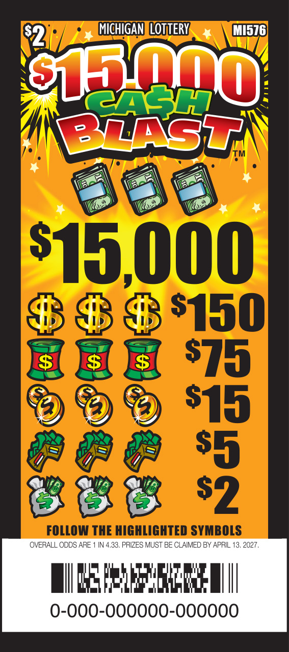 Cash Blast ticket