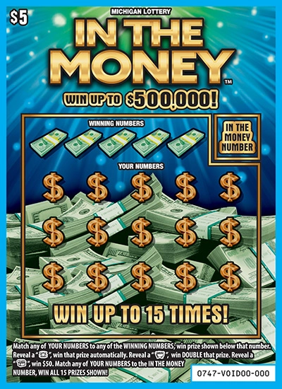 MI Lottery - In The Money (#0747) - scratch off odds