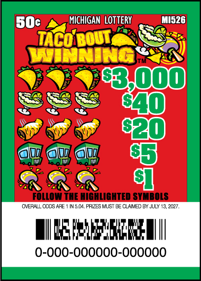 TACO BOUT WINNING ticket