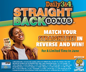Daily 3 & 4 Straight Back Bonus