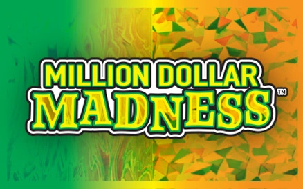 MILLION DOLLAR MADNESS instant game from Michigan Lottery