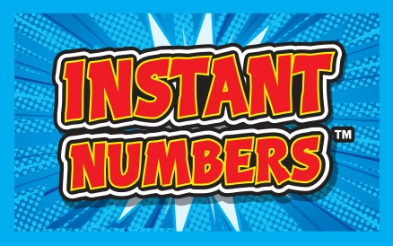INSTANT NUMBERS instant game from Michigan Lottery