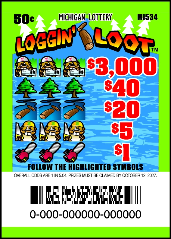 LOGGIN LOOT $.50 ticket