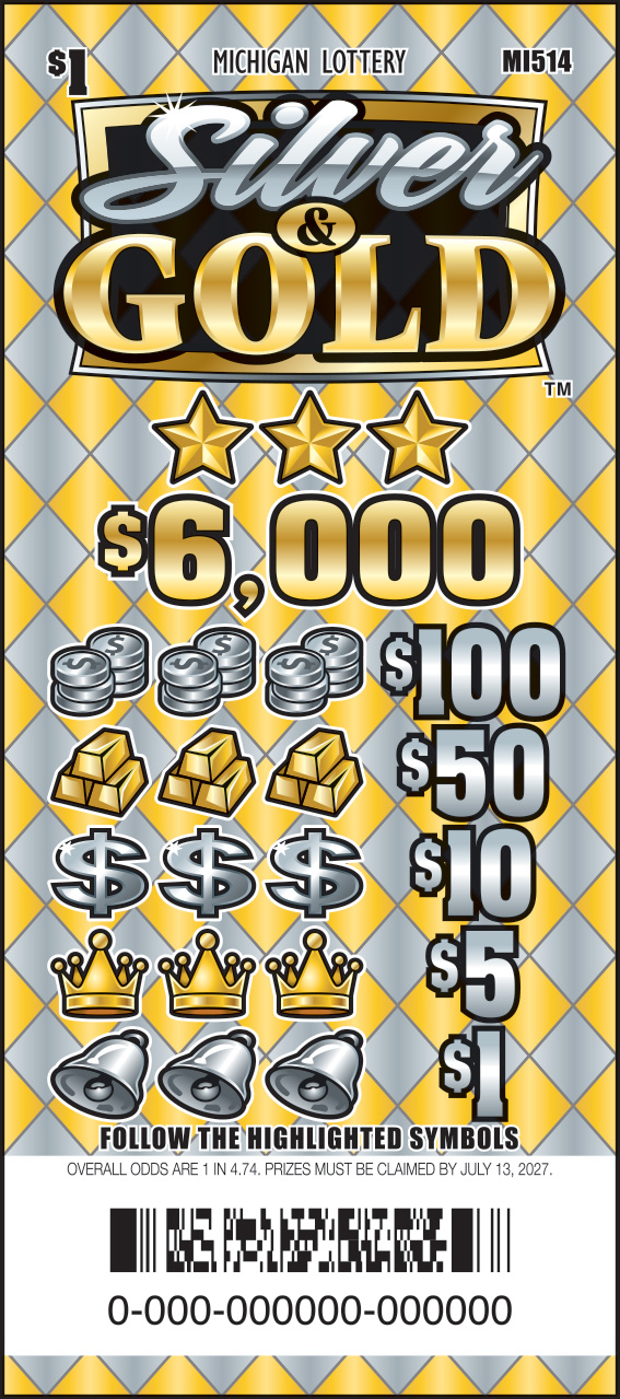 SILVER & GOLD ticket