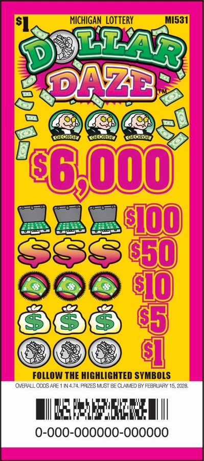 DOLLAR DAZE $1 ticket