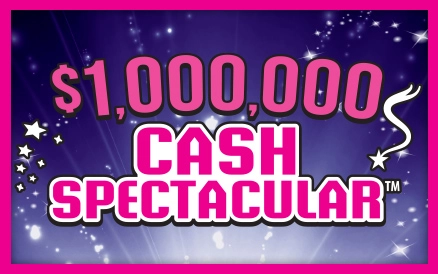 $1,000,000 CASH SPECTACULAR instant game from Michigan Lottery