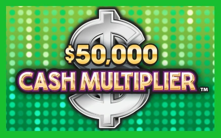 $50,000 CASH MULTIPLIER instant game from Michigan Lottery