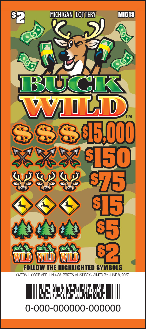 BUCK WILD $2 ticket