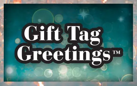 GIFT TAG GREETINGS $1