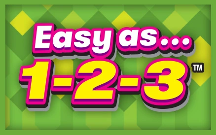 EASY AS...1-2-3
