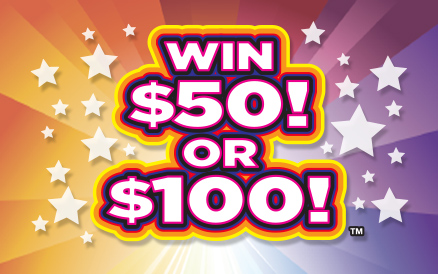 Instore Instant Win $50 or $100 - Michigan Lottery