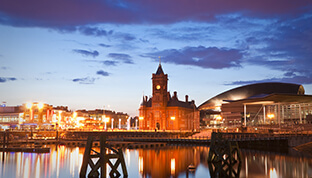 Cardiff skyline