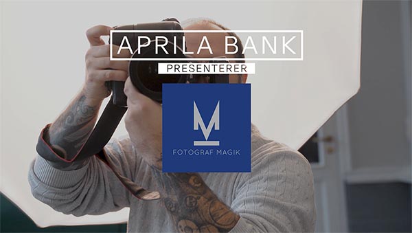 Fotograf Magik fikk tilbud på Kassekreditt og bedriftslån fra Aprila Bank. 