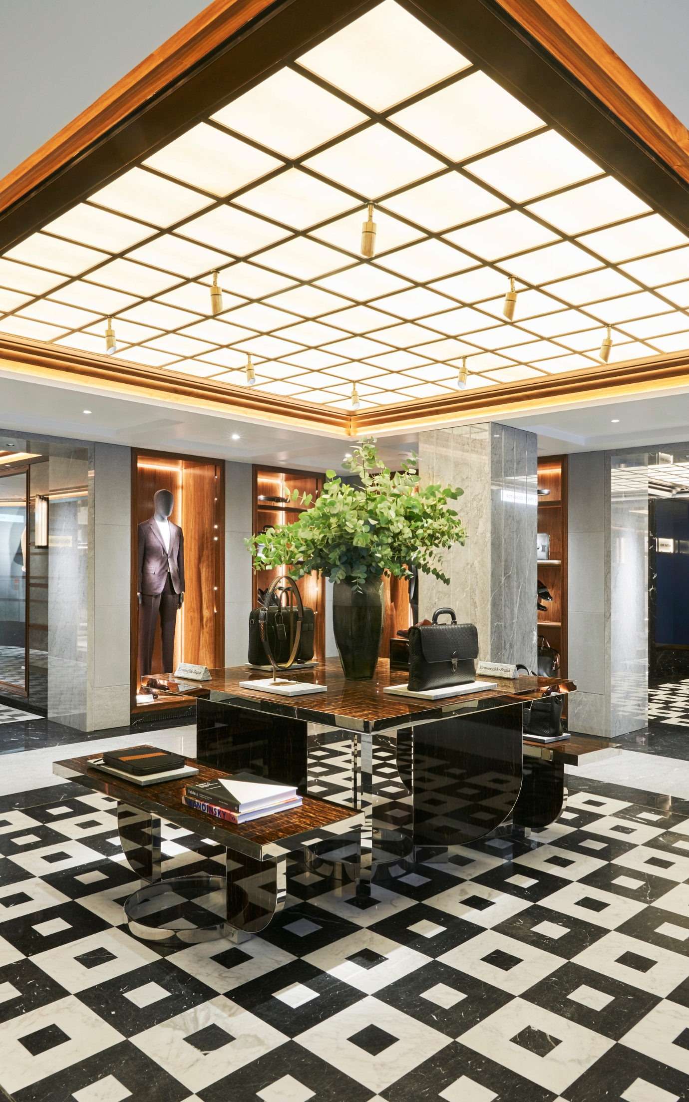 Harrods Menswear – Luxury Interior Design & Bespoke Shopping