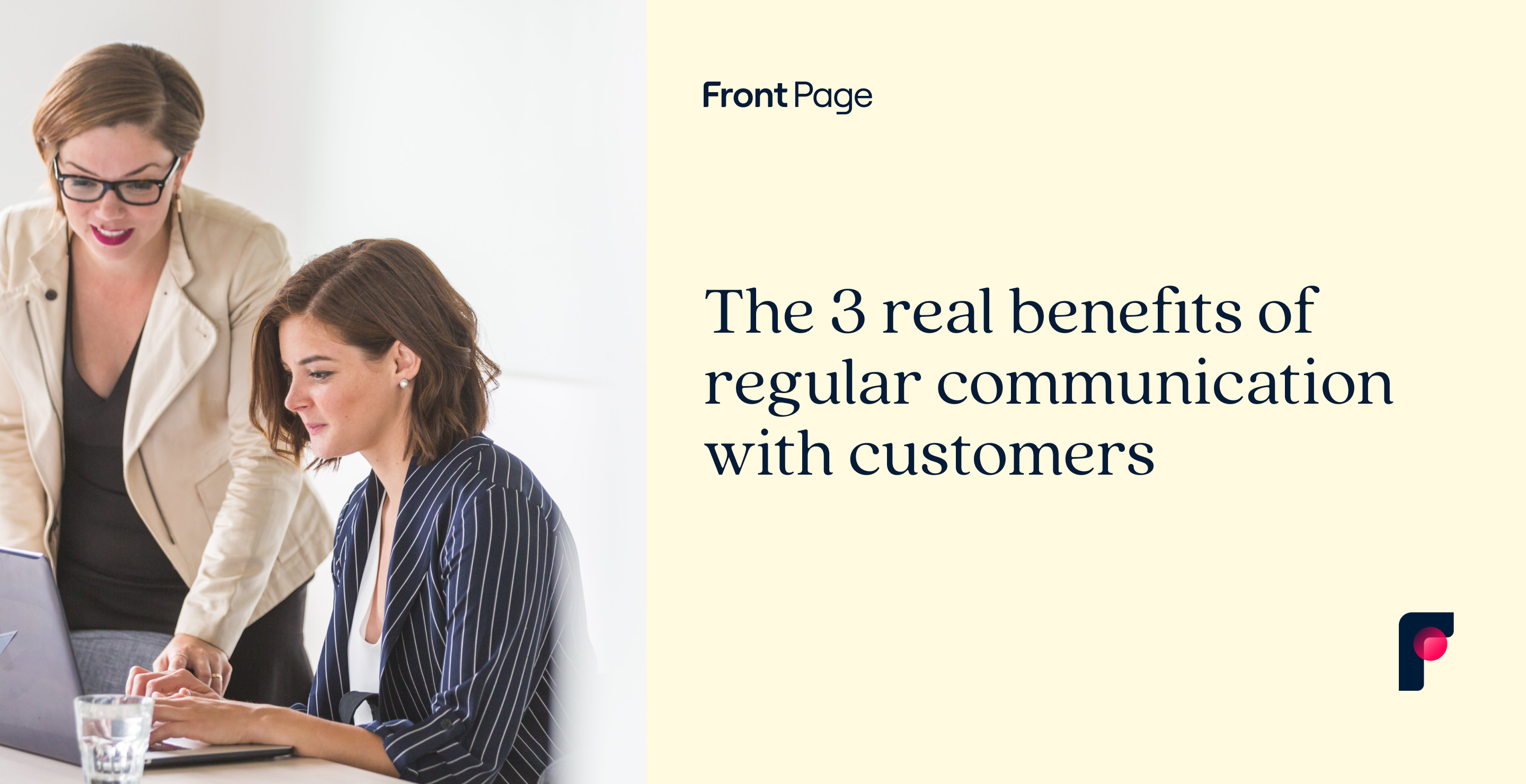 Benefits of Regular Communication with Customers Front