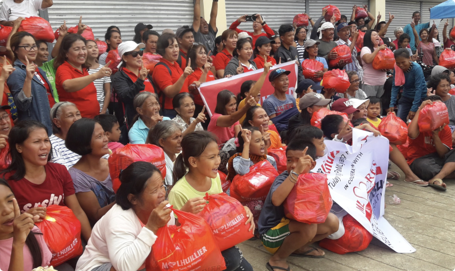 M Lhuillier Conducts Relief Operations in Luzon, Visayas and Mindanao Provinces