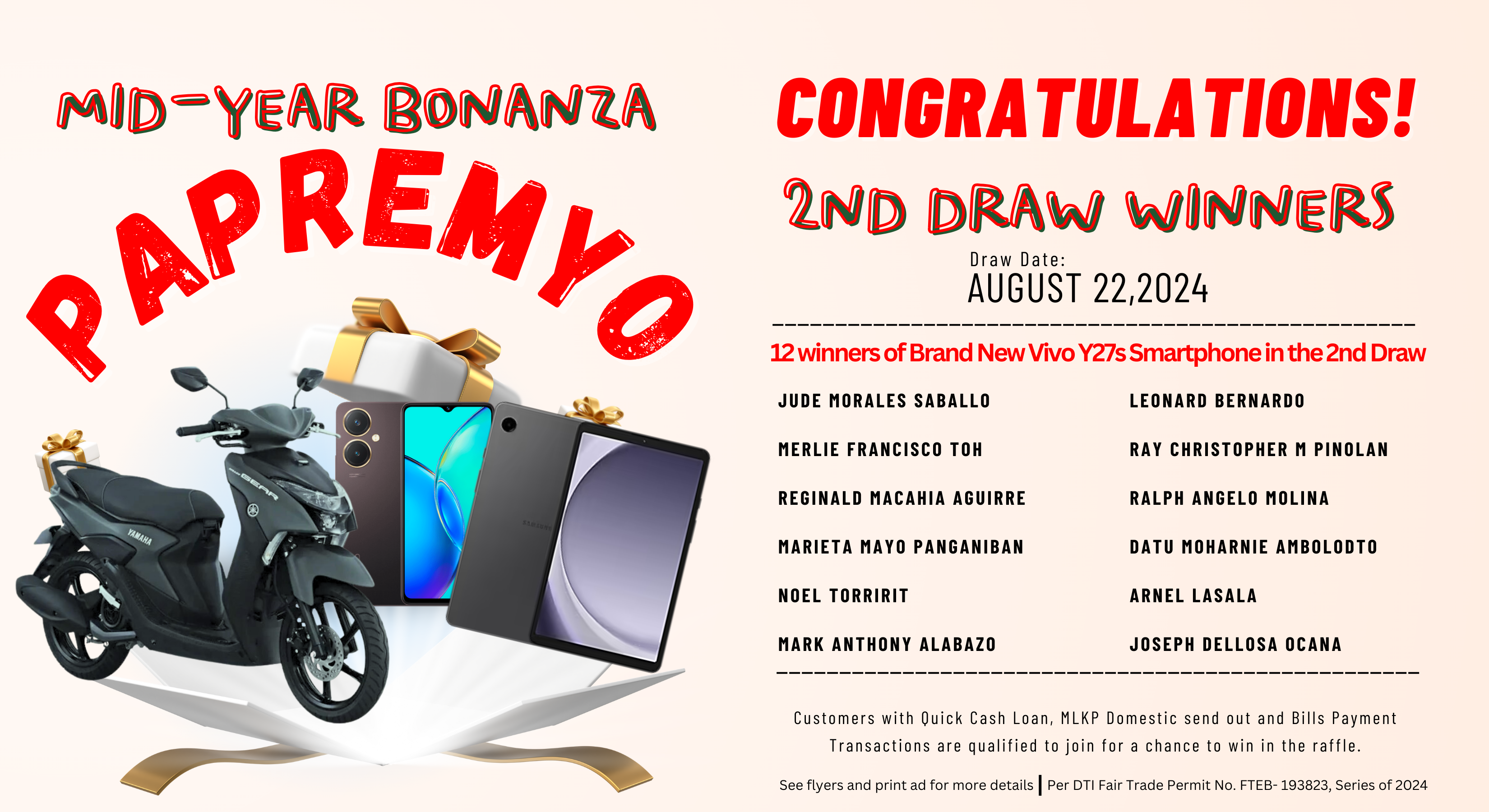 WEBSITE MID YEAR BONANZA PAPREMYO 2ND Draw Winners (1)