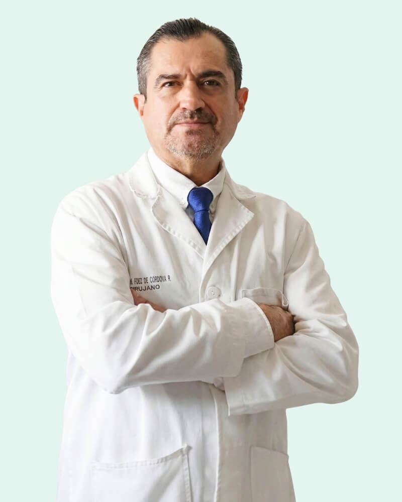 Fotografía del Dr. Lenin Fernández de Córdova Rubio