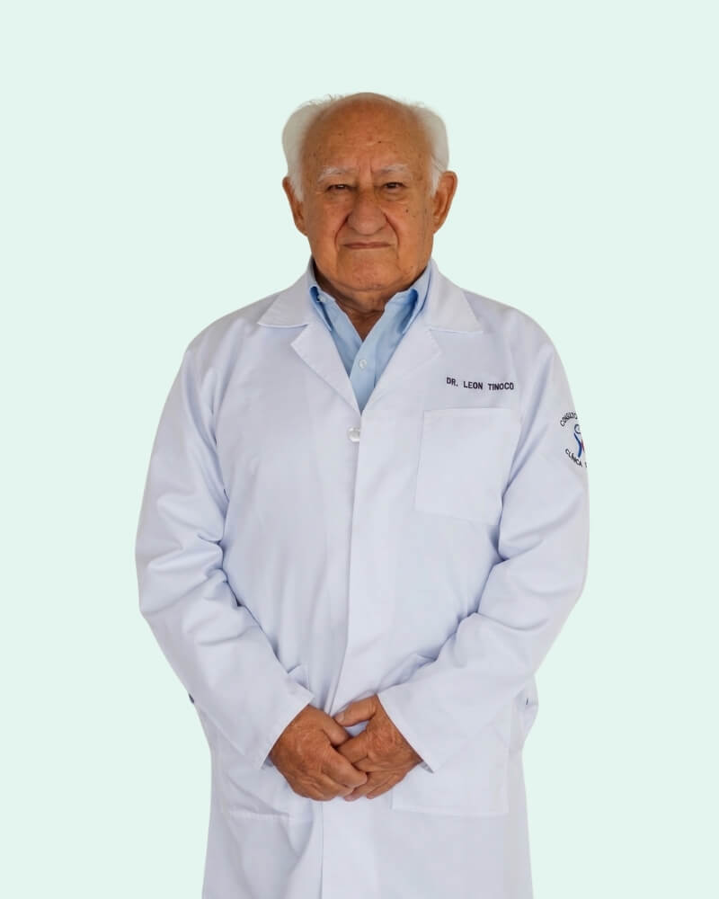 Fotografía del Dr. León Tinoco García