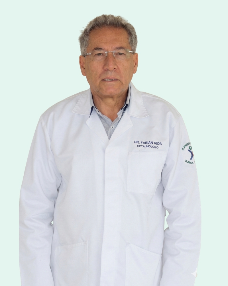 Fotografía del Dr. Fabián Ríos Pozo