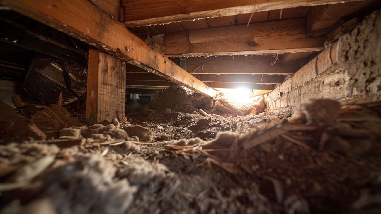 crawl space damage near you