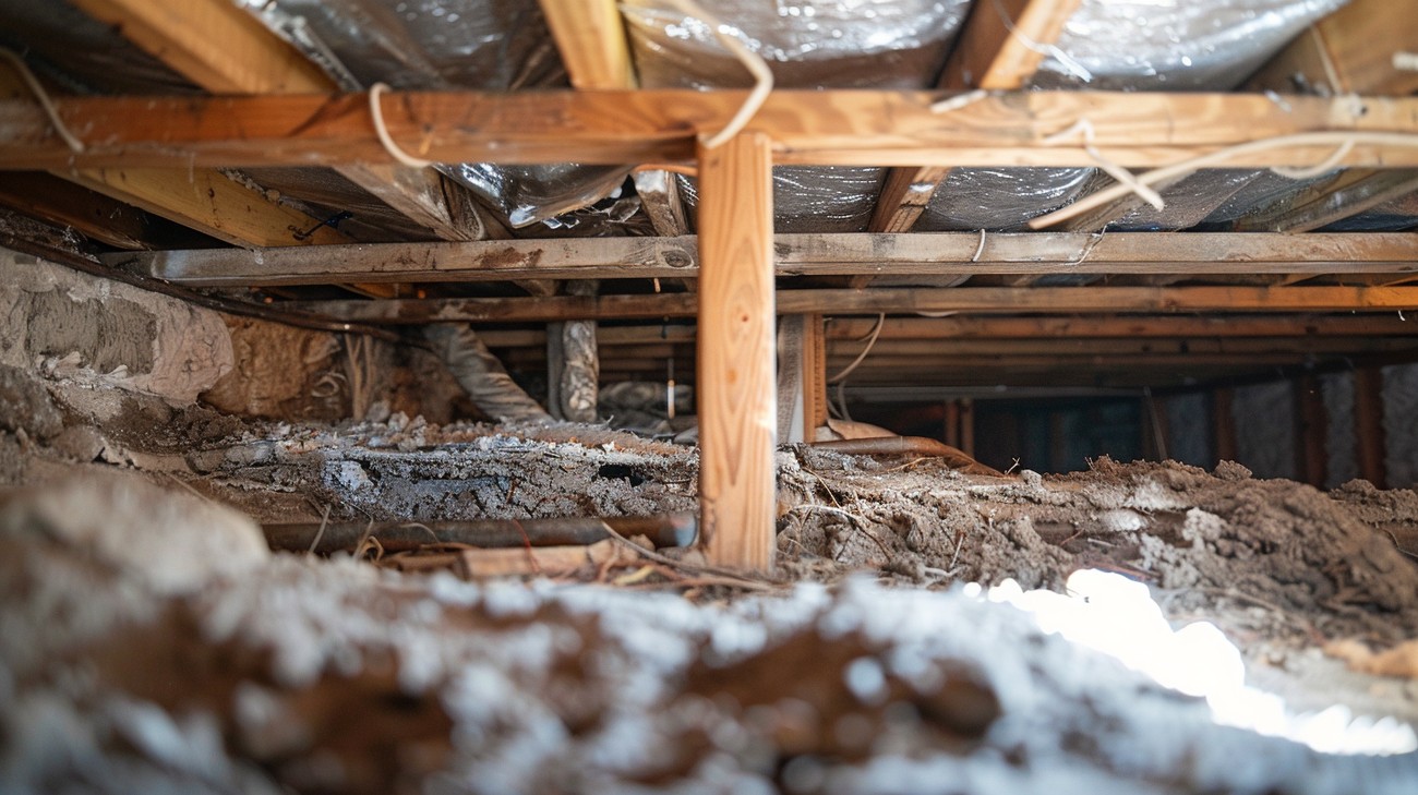 best crawl space damage