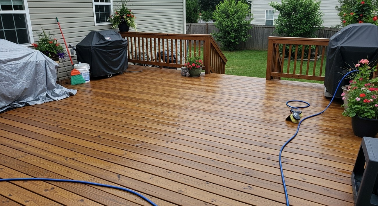 How to Clean a Wood Deck: Step-by-Step Guide