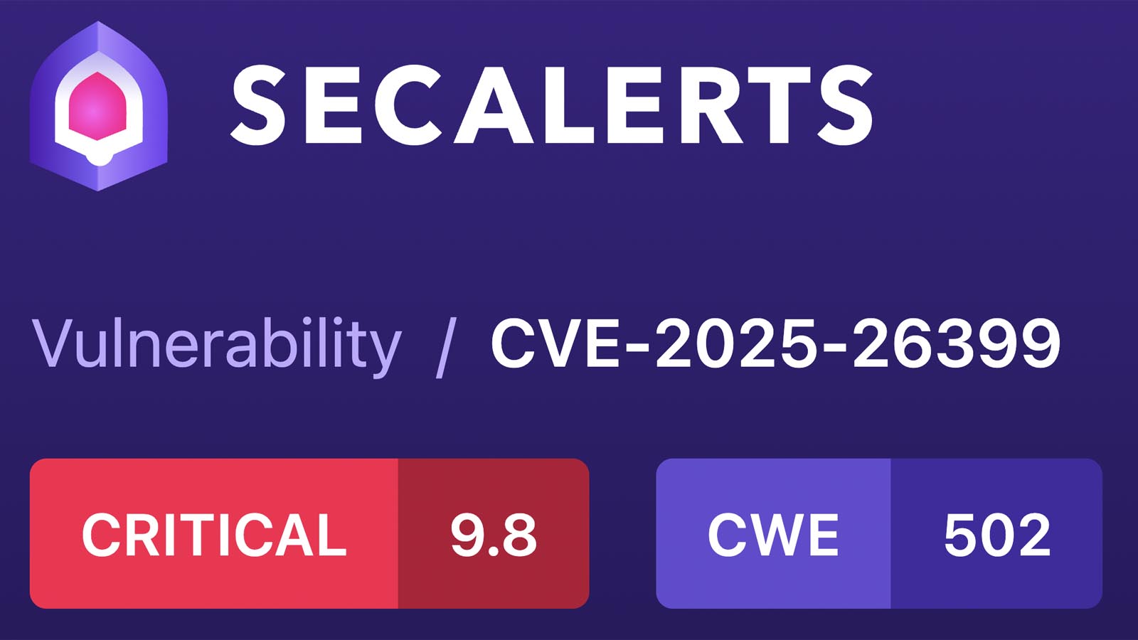 SOLARWINDS CRITICAL VULNERABILITY ALERT