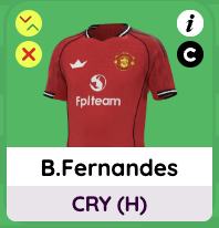 Fernandes captain gw28