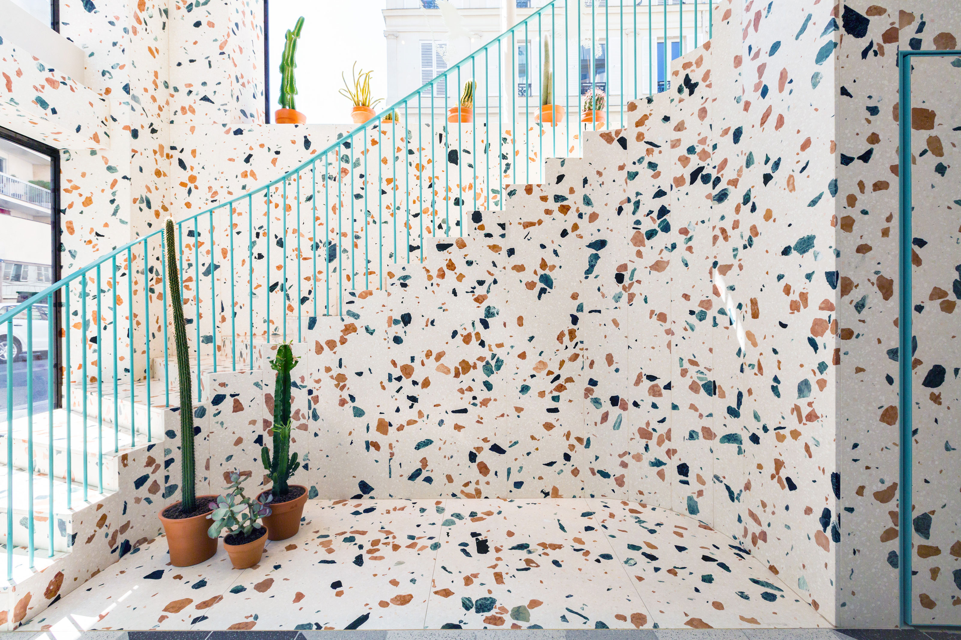 terrazzo look tiles