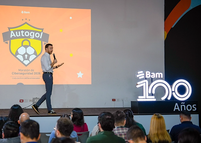 Bam fortalece la seguridad digital mediante educación y prevención