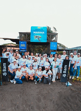 Bam continua realizando actividades en apoyo a La Cuenta del Mar