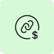 Cobra con link o código QR Facilita los pagos de tus clientes por redes sociales, chats y mucho más. 