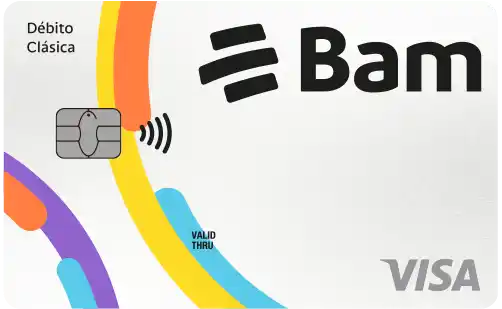 Tarjeta de Débito Bam Visa Clásica