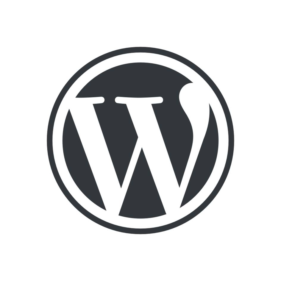 The logo of the WordPress open-source editor
