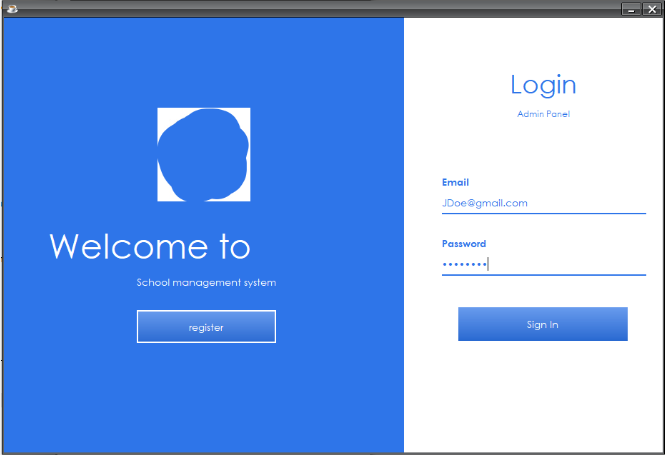 School Management System Picture 1