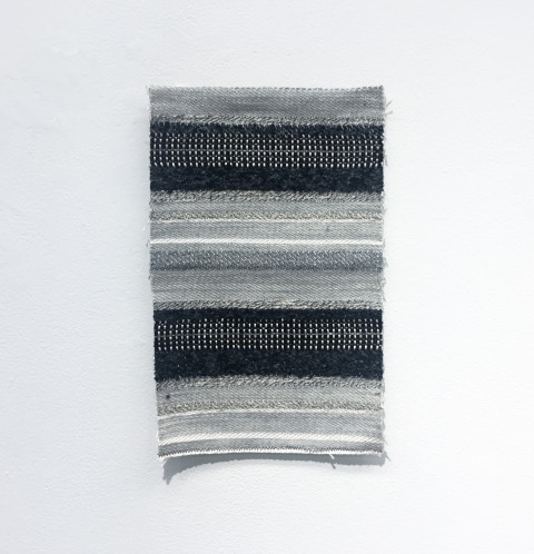 Untitled, 2017. Yarn. 14 × 9 inches.