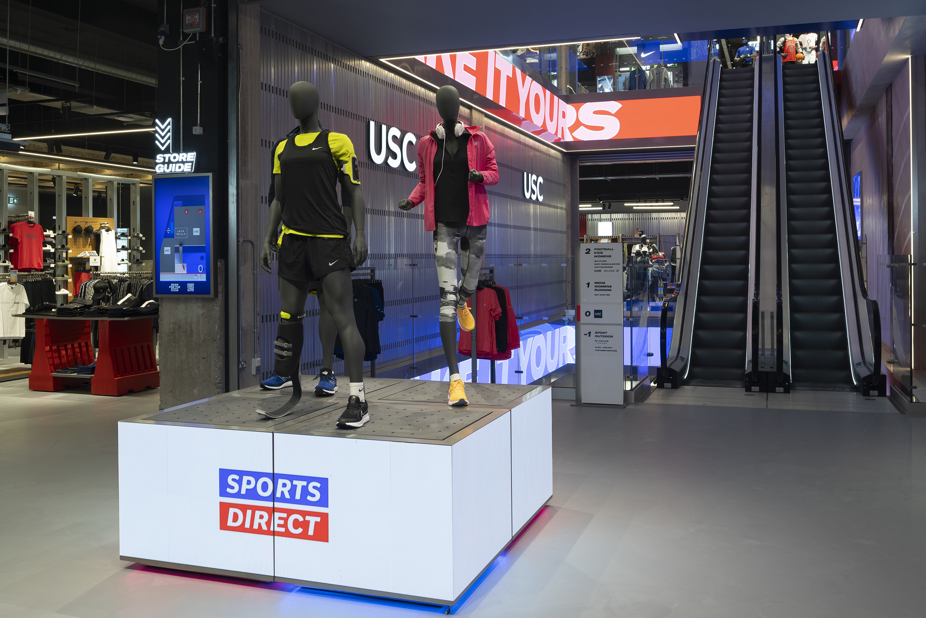 Running sports outlet store