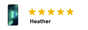 Heather. 5-stars.