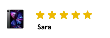 Sara. 5-stars.