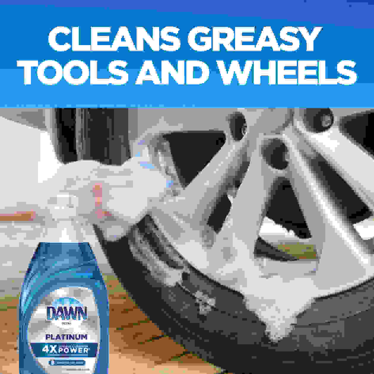 Cleans Greasy Tools And Wheels