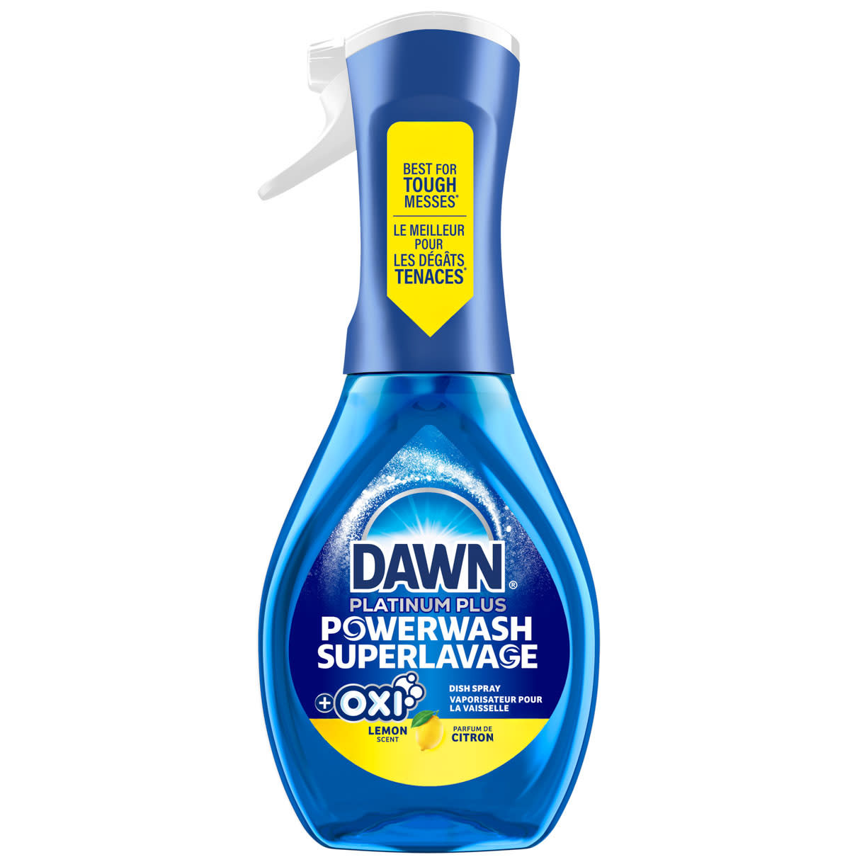 Dawn Powerwash Lemon Dish Spray, Liquid Dish Soap Starter Kit 
